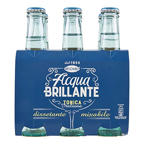 Sanpellegrino 21932 Acqua Brillante, Recoaro, 6 X 200 Ml