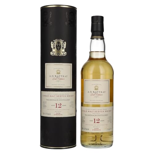 A.D. Rattray 12 Years Old Balmenach Bourbon Hogshead Whisky 2012 56,7% Vol. 0,7L In Giftbox