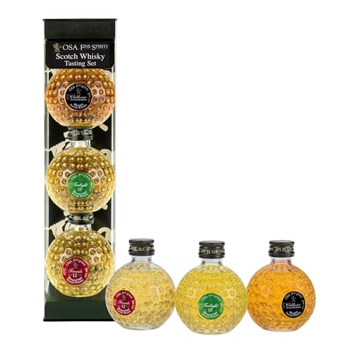 Osa Fine Spirits Blended Bottles Tasting Set 40% Vol. 3X0,05L In Giftbox