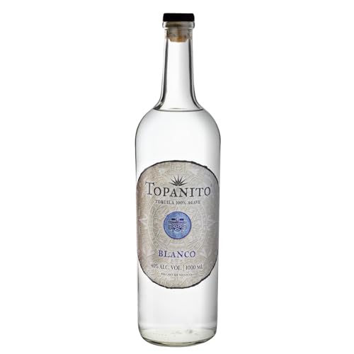 Topanito Blanco Tequila 100% Agave 40% Vol. 1L