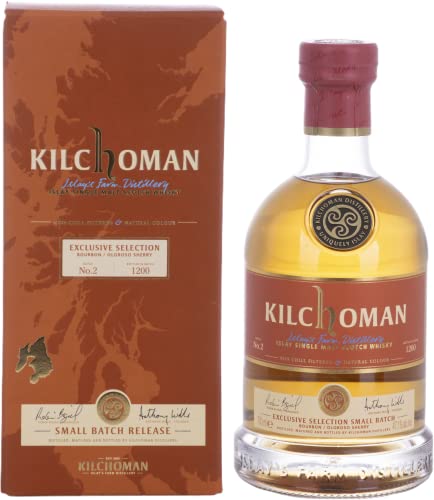 Kilchoman Islay Single Malt Whisky Bourbon/Oloroso Sherry Small Batch 2 47,1% Vol. 0,7L In Giftbox