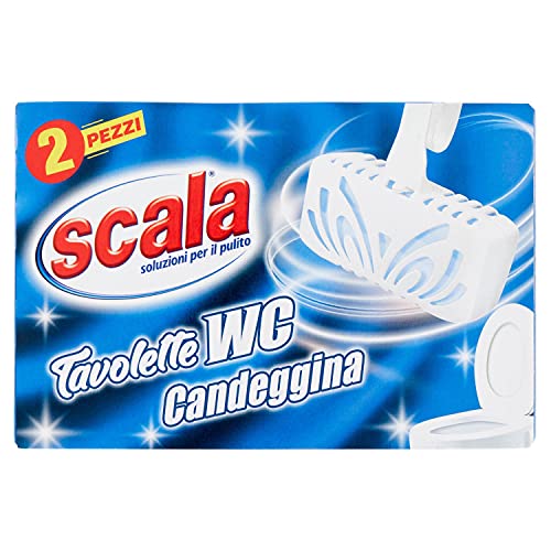 Scala Tavolette Wc Candeggina, 2Pz