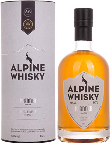 Pfanner Alpine Single Malt Whisky 43% Vol. 0,7L In Giftbox