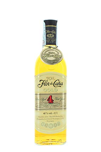Flor De Cana Rum 4 Y. Gold Cl. 70 Gradi 40% Vol.