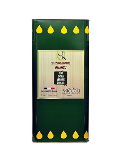 Olio Extravergine Di Oliva 100% Coratina Fruttato Intenso 5 Lt