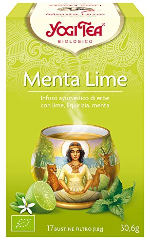 Yogi Tea Menta Lime - 17 Bustine Filtro [30.6 Gr]