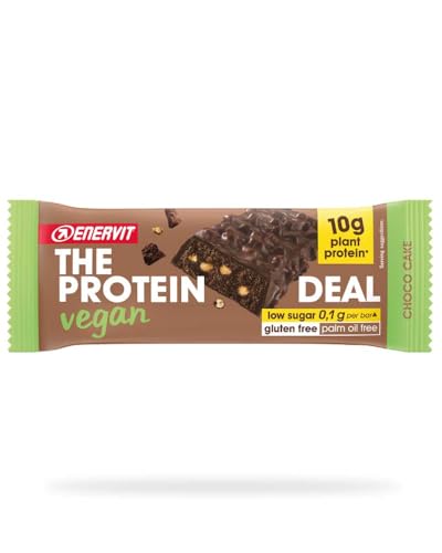 Enervit The Protein Deal Choco Cake Vegan Barretta Proteica, 40G