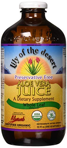 Lily Of The Desert Organic Whole Leaf Aloe Vera Juice 946 Ml