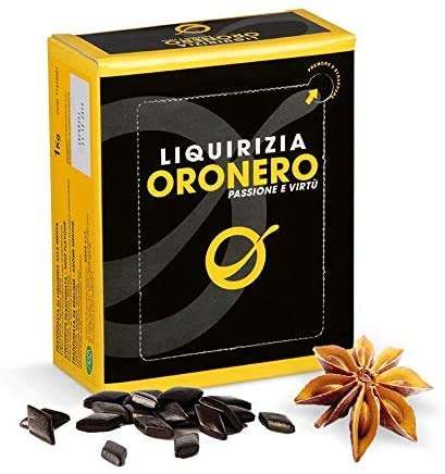 Liquirizia Anice Pura Oronero Sirea Kg 1 Rombetti Di Liquirizia Purissima Gusto Anice