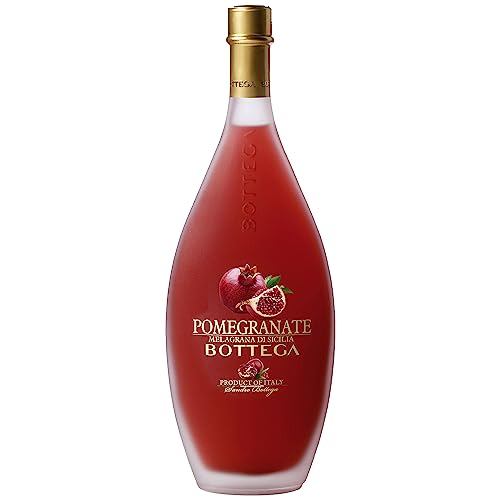 Bottega Pomegranate Liquore Vegan Alla Melagrana Di Sicilia - 500Ml