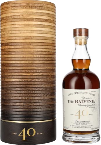 The Balvenie 40 Years Old Single Malt Scotch Whisky 46% Vol. 0,7L In Holzkiste