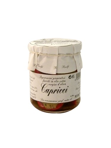 Capricci Peperoni Farciti Con Tonno 180 G. Riolfi Sapori