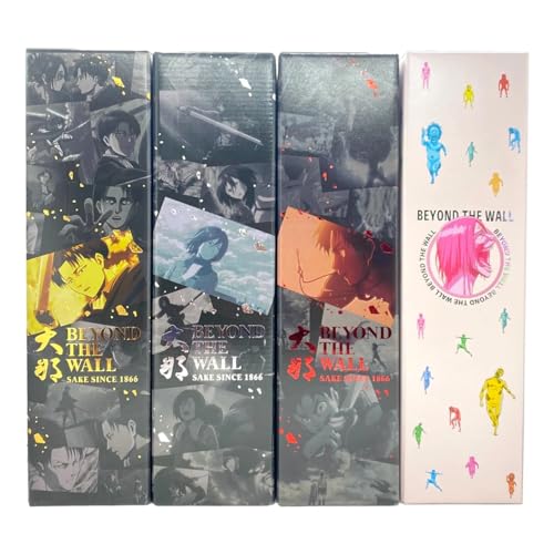 Attack On Titan X Beyond The Wall Titan Model Japanese Sake 13% Vol. 0,72L In Giftbox