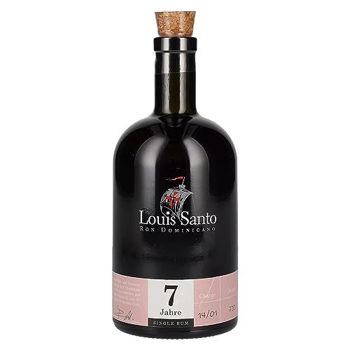 Louis Santo 7 Years Old Single Rum Ron Dominicano 40% Vol. 0,5L