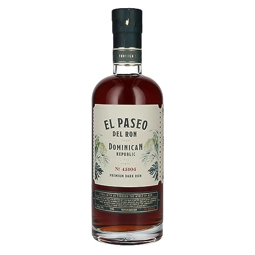 El Paseo Del Ron Premium Dark Rum No. 45105 40% Vol. 0,7L