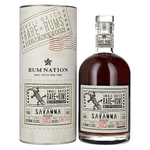Rum Nation Rare Rums Savanna 2006/2022 57,7% Vol. 0,7L In Giftbox