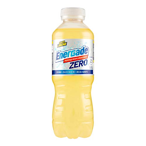 Energade, Bevanda Reintegrante 0,5L, Gusto Limone, Zero Zuccheri Aggiunti, Con Sali Minerali, Perfetta Per L'Attività Fisica, Formato On-The-Go Per Id