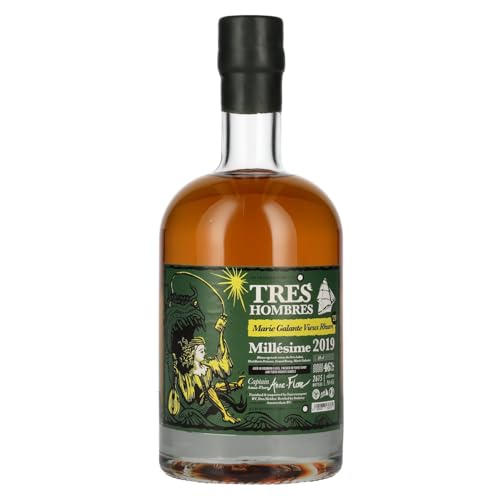 Tres Hombres Marie Galant Vieux Millésime Edition 66 2019 46% Vol. 0,5L