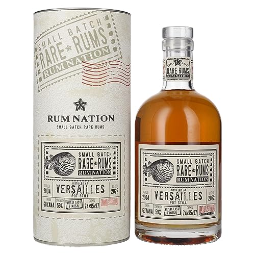 Rum Nation Rare Rums Versailles 2004/2022 59% Vol. 0,7L In Giftbox