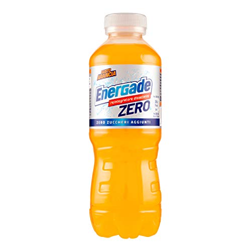 Energade, Bevanda Reintegrante 0,5L, Gusto Arancia, Zero Zuccheri Aggiunti, Con Sali Minerali, Perfetta Per L'Attività Fisica, Formato On-The-Go Per I