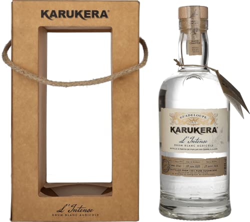 Karukera L'Intense Rhum Blanc Agricole -700 Ml, Con Astuccio