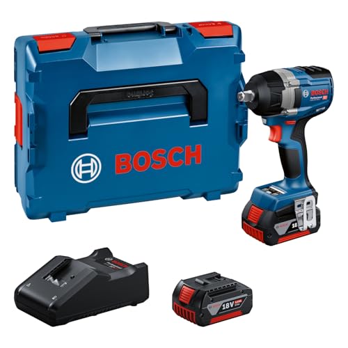 Bosch Professional 18V System Avvitatore A Massa Battente A Batteria Gds 18V-750 C (Incl. Modulo Connectivity Gcy42, L-Boxx)