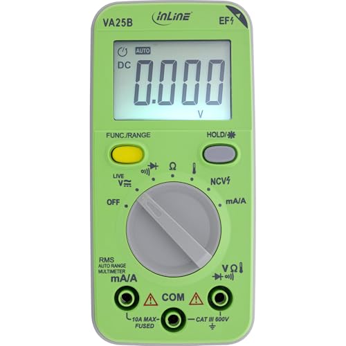 Inline® Multimetro Con Auto-Range, Formato Tascabile, 43117A