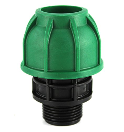 Irritec Raccordo A Compressione 20 X 1/2" M Verde - Pn10