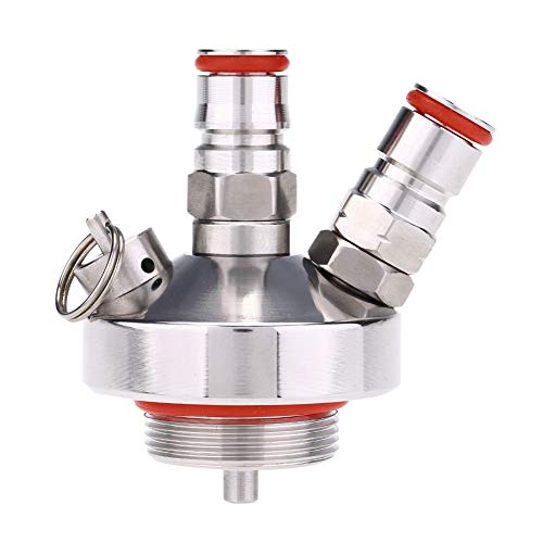 Broco Dispensatore Di Birra Keg, Connettore A Innesto Rapido Lancia Lancia Birra In Acciaio Inox Per Erogatore Per Mini Barattoli