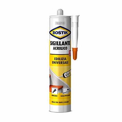 Bostik Sigillante Edilizia Universale Acrilico Bianco 300Ml