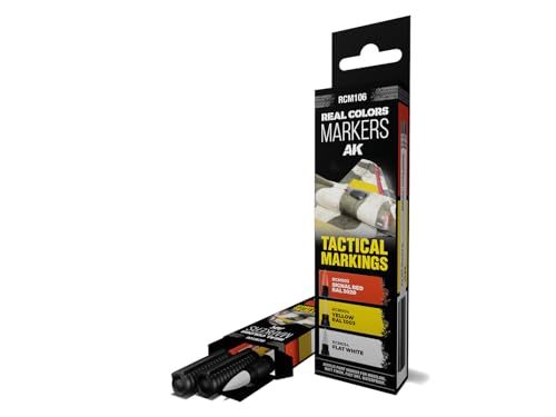 Ak Real Colors Marker Set Rcm106 Tactical Markings (3Pcs)