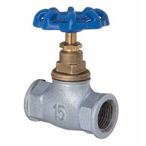 1/2 Pollici Bsp Inline Diretto Run Cast Iron Valvola A Vite Valvola Di Flusso D'Acqua