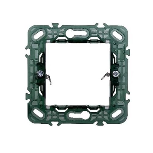 Supporto 2 Posti Compatibile Vimar Plana Per Cassetta 3 Moduli Ettroit Ev0202
