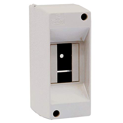 Calotta Centralino Esterno Quadretto Elettrico Da Parete 1/2 Moduli Ip40