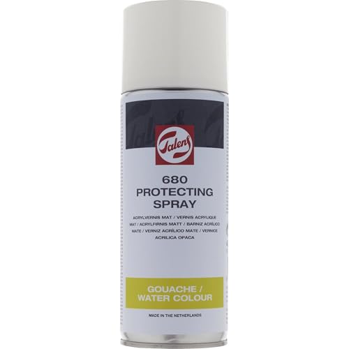 Talens Vernice Spray 680 Protezione Tempera 400 Ml