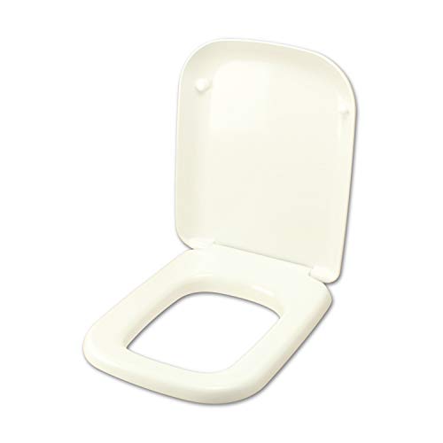 Copriwater Per Rak Metropolitan Termoindurente Bianco Cerniera Inox Normale