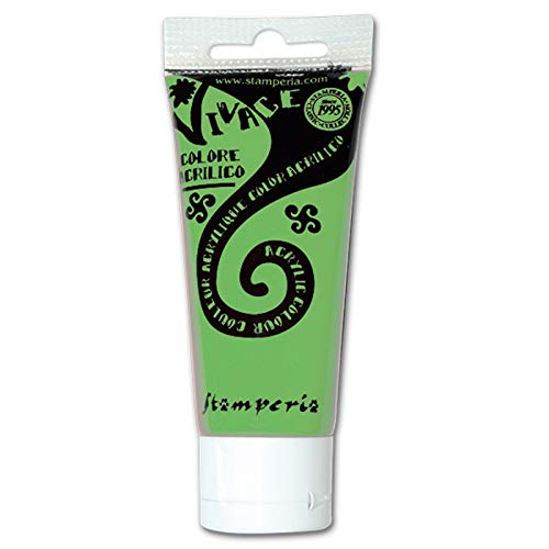 Colore Acrilico Vivace Ml.60 Kab11 Verde Brillante Chiaro