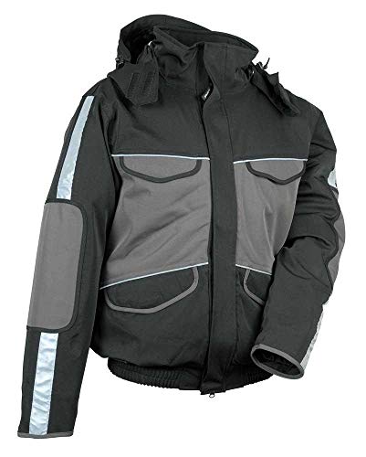 Cofra V094-0-00.Z48 Giacca Imbottita Strasburgo Nero/Antracite, 48