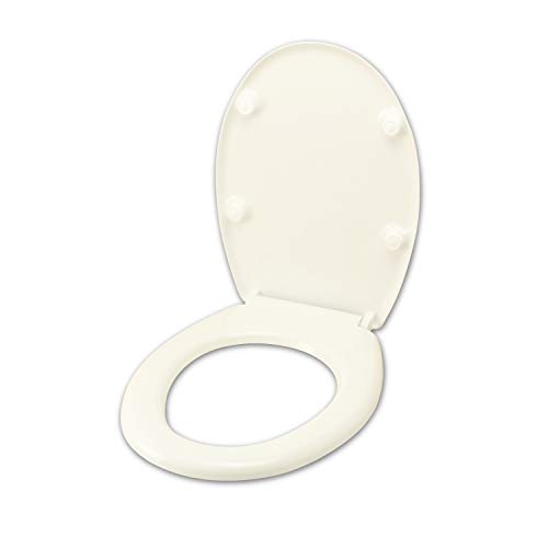 Copriwater Per Dolomite Donatello Termoindurente Bianco Cerniera Inox Normale