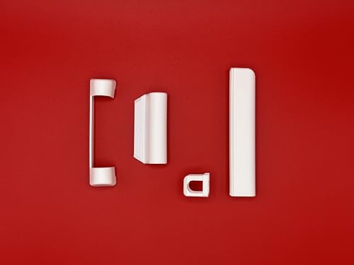 Maco - Set Di 5 Tappi Di Copertura, Colore: Bianco