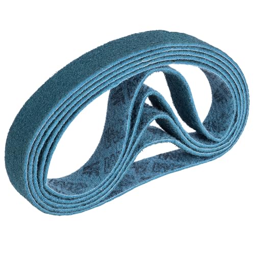 5 Stück Made From 3.M Sc-Bs Very Fine Blue 13Mm X 457Mm S Cotch Brite Schleifband Schleifband Vliesband Rohrbandschleifer Schleifmaschine