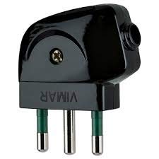 Vimar - Spina 2 Poli+Terra 16A S17 90 Nero