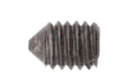 Oreca - 10 Grani Di Congiunzione Con Esagono Incassato In Acciaio Brunito 4X6Mm