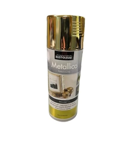 Rust-Oleum - Spray Effetto Metallico Oro 400 Ml