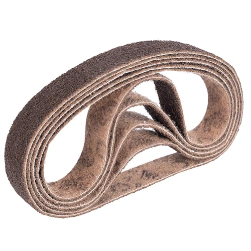 3 M S Cotch Brite Nastro Abrasivo Levigatrice A Nastro Per Tubi In Tessuto Non Tessuto Levigatrice A Nastro Sc Bl 40X760Mm, 5 Pezzi, Gamma Di Grana Gr