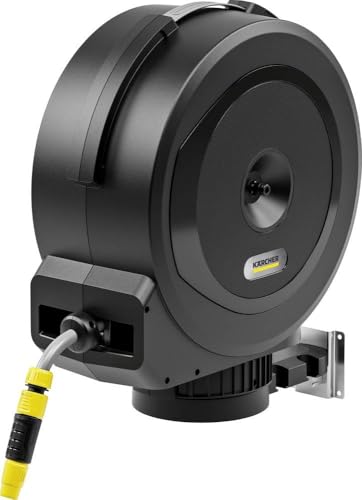 Kärcher Tubo Flessibile Hbx 5.30 Automatic: Tubo Da 30 M, Tubo Di Collegamento: 1,5 M; Recupero Automatico Del Tubo, Confortevole E Flessibile, Nero