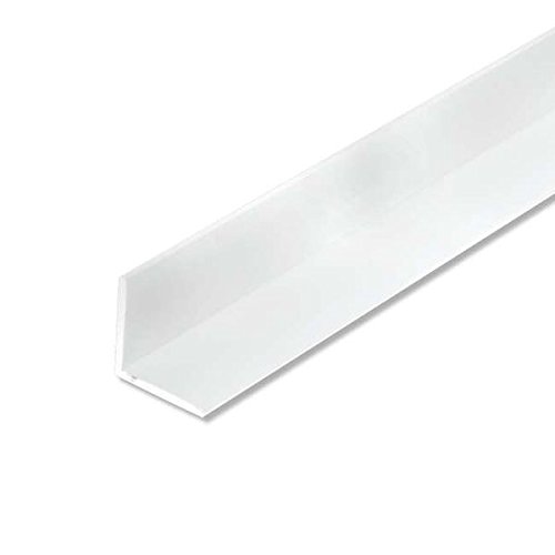 Alfer Aluminium Gmbh - Cornice In Pvc Bianco Standard, 10 X 10 X 1 M, 1 M
