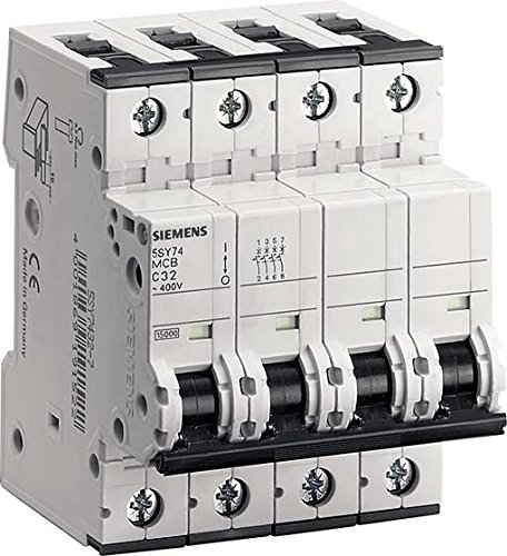 Siemens – Interruttore Automatico Accesoriable 15 Ka Curva-C 4 Poli 50 A