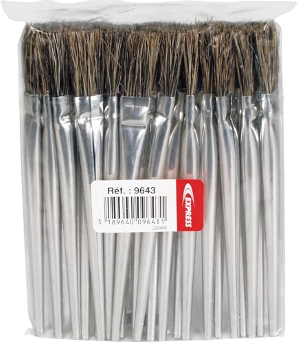 Confezione Da 25 Pennelli Per Disossidante - Pennelli Per Pasta Saldante - Accessori Professionali Per Torcia Saldatrice Professionale, Cannello A Gas