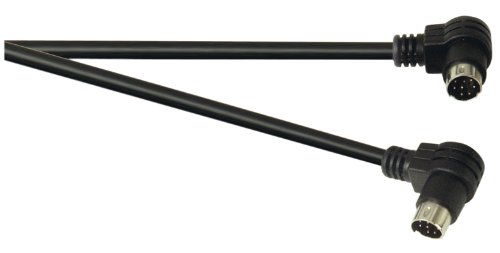 Standard Ad Angolo Retto 8 Pin Mini Din Spina Ad Angolo Retto 8 Pin Mini Din Plug Cavo Schermato 1 M